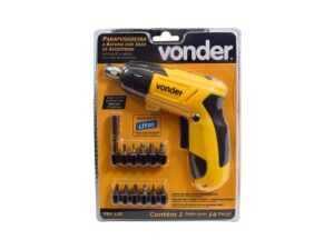 Parafusadeira Bat 3.6V Com Acessórios Vonder