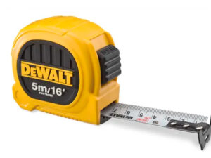 Trena 5 Metros Milímetro Com Trava Duo Dwht34192l Dewalt